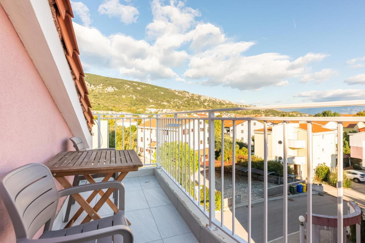 Apartment Mimoza 5, Baska, Krk Exteriér fotografie
